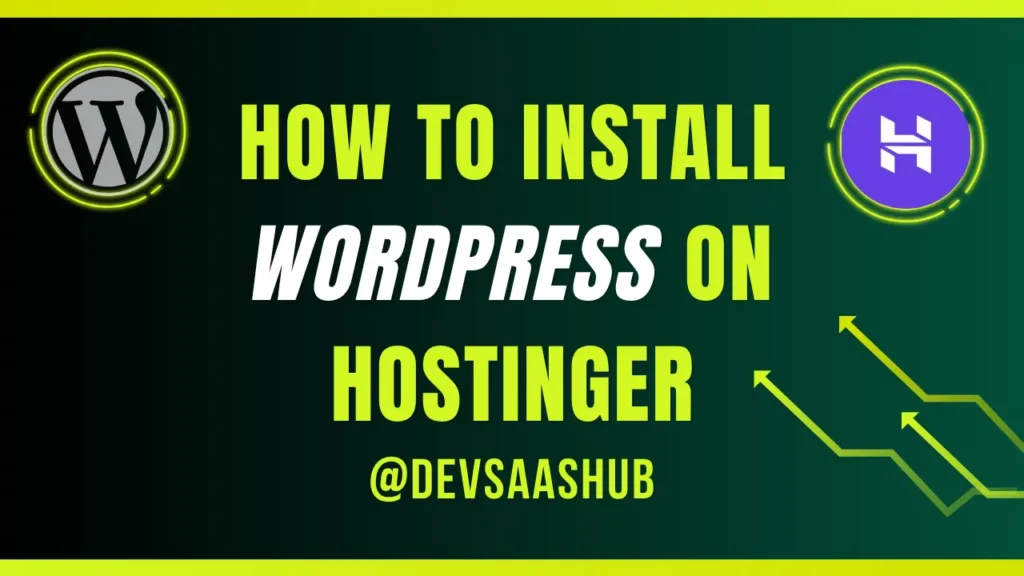 install wordpress on hostinger